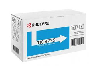 Toner Oryginalny Kyocera TASKalfa 7353ci 8353ci TK-8735C Niebieski