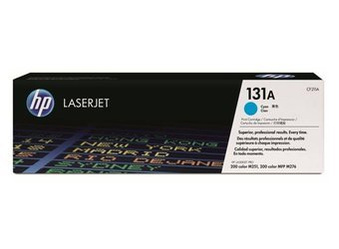 Toner Oryginalny HP Color LaserJet Pro 200 color M251n MFP M276n CF211A 131A Niebieski
