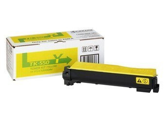 Toner Oryginalny Kyocera ECOSYS FS-C5200DN TK-550Y Żółty