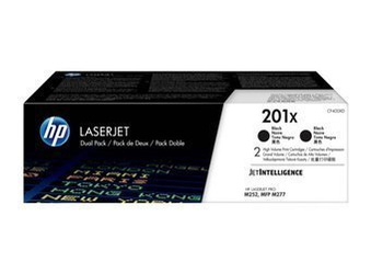 Dwupak Tonerów Oryginalnych HP Color LaserJet M277 M252 CF400XD Czarny