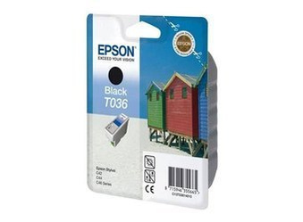 Tusz Oryginalny Epson T036 Stylus C42 C42SX C44UX Czarny