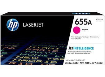 Toner Oryginalny HP Color LaserJet Enterprise M652DN M653DN M681Z M682Z 655A CF453A Magenta
