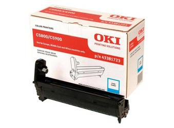 Bęben Oryginalny OKI C5800 C5900 C5550 43381723 Niebieski