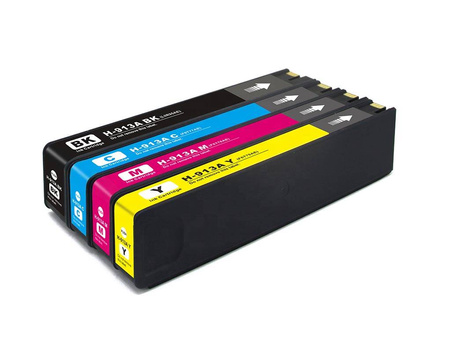 Zgodny Komplet Tuszy do HP 913A PageWide Managed MFP P55250dw 477d 352dw L0R95AE TO-L0R95AE