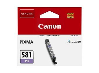 Tusz Oryginalny Canon CLI-581 PIXMA TS6350 TS6351 TS8350 TS6151 TS6250 TS8351 CLI-581PB Foto Niebieski
