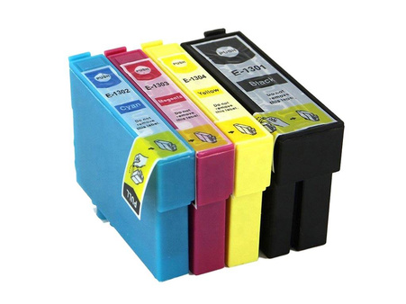 Zgodny Komplet Tuszy do Epson T1305 Stylus Office B42WD BX320FW BX525WD BX935FWD WF-3010DW TO-T1305