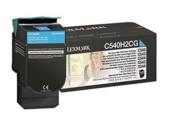 Toner Oryginalny Lexmark C540n C543dn C544n X548de X543dn X546dtn C540H2CG Niebieski