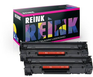 Zgodny Dwupak Tonerów do HP LaserJet P1500 P1505 M1120 M1522MFP CB436AD R-CB436AD