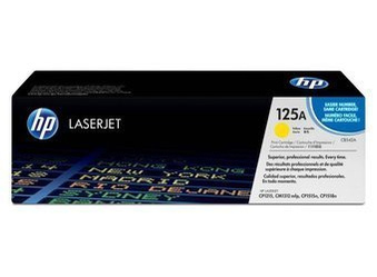 Toner Oryginalny HP Color LaserJet CM1312 CP1215 CP1515 CP1510 CB542A 125A Żółty