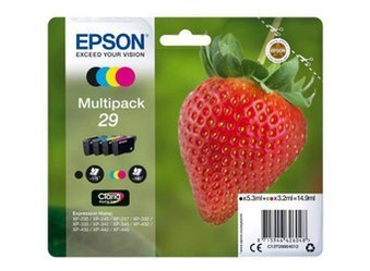 Komplet Tuszy Oryginalnych Epson T2986 Expression Photo XP-235 XP-245 XP-332 XP-435