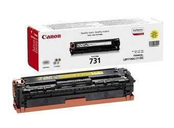 Toner Oryginalny Canon i-SENSYS LBP7100CN BP7110CW MF620C MF623CN CRG-731Y Żółty