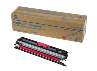 Toner Oryginalny Konica Minolta MagiColor 1600W 1650EN 1680MF A0V30AH Magenta