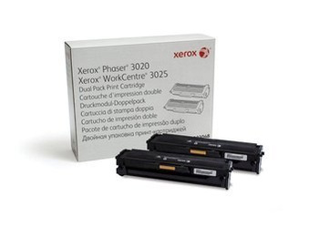Dwupak Tonerów Oryginalnych Xerox Phaser 3020 WorkCentre 3025NI 3025BI 106R03048