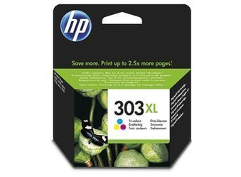 Tusz Oryginalny HP 303XL ENVY Photo 6220 6230 6234 7130 7830 T6N03AE Trójkolorowy