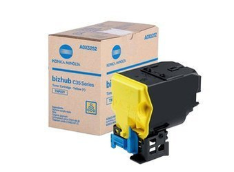 Toner Oryginalny Konica Minolta Bizhub C35 A0X5252 TNP22Y Żółty