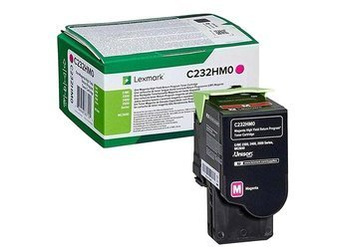 Toner Oryginalny Lexmark C2535dw C2425dw C2325dw C232HM0 Magenta
