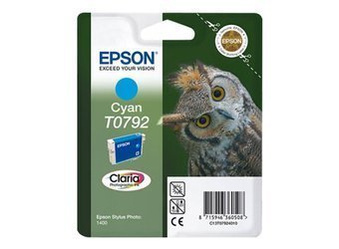 Tusz Oryginalny Epson T0792 Stylus Photo 1400 1500W PX720WD PX830FWD Niebieski