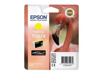 Tusz Oryginalny Epson Stylus Photo R1900 T0874 Żółty