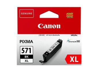 Tusz Oryginalny Canon CLI-571XL PIXMA MG5750 TS5050 TS5055 MG7750 MG6850 CLI-571BK XL Foto Czarny