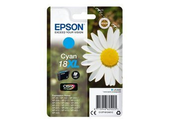 Tusz Oryginalny Epson T1812 Expression Home XP-102 XP-202 XP-302 XP-402 XP-425 Niebieski