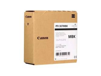 Tusz Oryginalny Canon PFI-307 iPF 830 iPF 840 iPF 850 PFI-307MBK Matowy Czarny