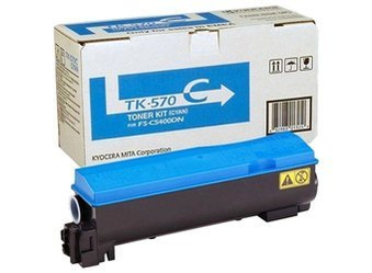 Toner Oryginalny Kyocera ECOSYS FS-C5400DN TK-570C Niebieski