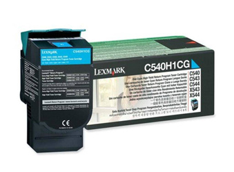 Toner Oryginalny Lexmark C540n C543dn C544n X548de X543dn X546dtn C540H1CG Niebieski