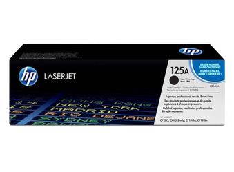 Toner Oryginalny HP Color LaserJet CM1312 CP1215 CP1515 CP1510 CB540A 125A Czarny