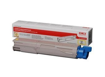 Toner Oryginalny OKI C3300 C3400 C3450 C3600 43459329 Żółty