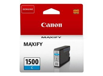 Tusz Oryginalny Canon PGI-1500 MAXIFY MB2050 MB2150 MB2155 MB2350 PGI-1500C Niebieski