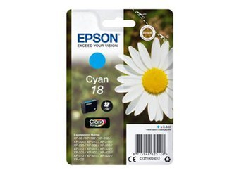 Tusz Oryginalny Epson T1802 Expression Home XP-102 XP-202 XP-302 XP-402 XP-425 Niebieski