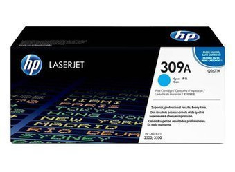 Toner Oryginalny HP Color LaserJet 3500 3550 309A Q2671A Niebieski