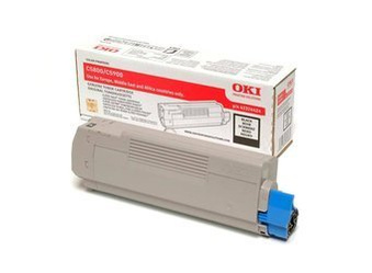 Toner Oryginalny OKI C5800 C5900 C5550 43324424 Czarny