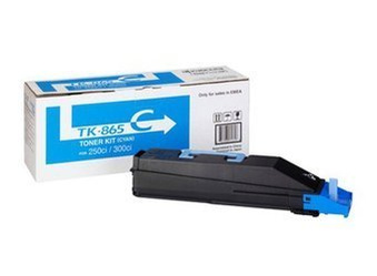 Toner Oryginalny Kyocera TASKalfa 250ci 300ci TK-865C Niebieski