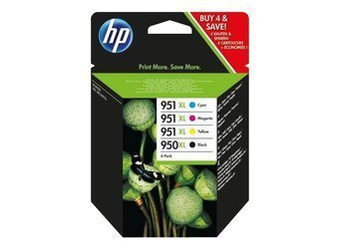 Komplet Tuszy Oryginalnych HP 950XL + 951XL OfficeJet Pro 8100 8600 251dw C2P43AE