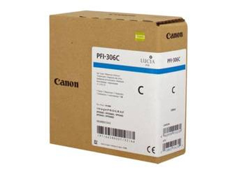 Tusz Oryginalny Canon PFI-306 iPF 8300 iPF 8400 iPF 9400 PFI-306C Niebieski