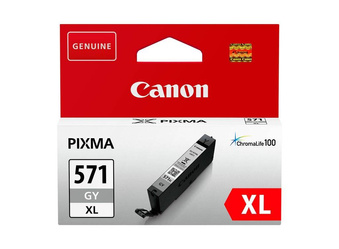 Tusz Oryginalny Canon CLI-571XL PIXMA MG7750 MG7751 TS8050 TS9050 TS9055 CLI-571GY XL Szary