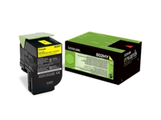 Toner Oryginalny Lexmark CX410de CX510de 80C2HY0 Żółty