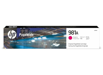 Tusz Oryginalny HP 981 Color PageWide Enterprise MFP 586z 586dn J3M69A Magenta