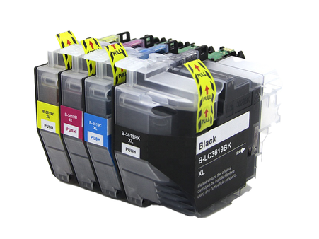 Zgodny Komplet Tuszy do Brother MFC-J2330DW J3930DW J3530DW LC-3619XL TO-LC3619XL