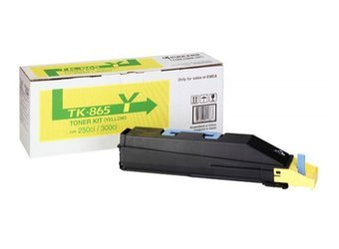 Toner Oryginalny Kyocera TASKalfa 250ci 300ci TK-865Y Żółty