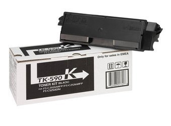Toner Oryginalny Kyocera ECOSYS FS-C2026MFP+ FS-C5250DN FS-C2526MFP TK-590K Czarny