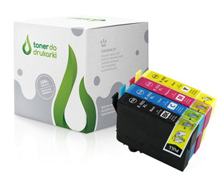 Zgodny Komplet Tuszy do Epson 502XL Expression Home XP-5100 WorkForce WF-2860DWF TO-T02W6