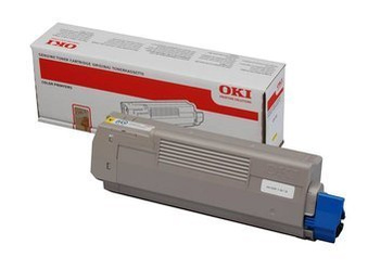 Toner Oryginalny OKI C612 46507505 Żółty