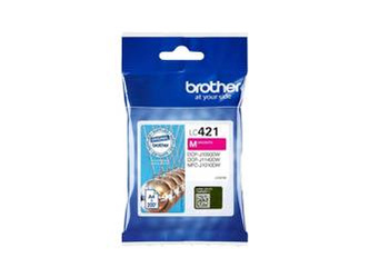 Tusz Oryginalny Brother LC421 DCP-J1050DW DCP-J1140DW MFC-J1010DW LC421M Magenta