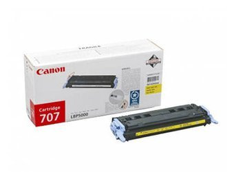 Toner Oryginalny Canon i-SENSYS LBP5000 LBP5100 CRG-707Y Żółty