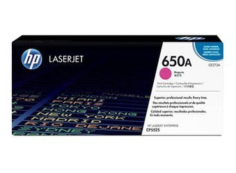 Toner Oryginalny HP Color LaserJet CP5525 CP5525dn CP5525n 650A CE273A Magenta