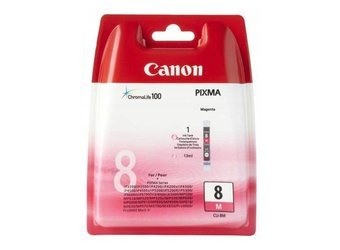 Tusz Oryginalny Canon CLI-8 PIXMA iP3300 iP3500 MP510 MP800 MX850 CLI-8M Magenta