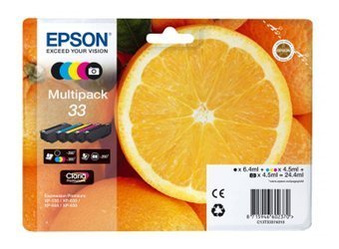 Komplet Tuszy Oryginalnych Epson T3337 Expression Premium XP-530 XP-540 XP-630 XP-640 XP-830