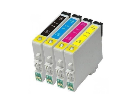 Zgodny Komplet Tuszy do Epson T0445 Stylus C64 CX3600 CX3650 TO-T0445
